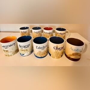SOLD LOCALLY - STARBUCKS Global Icon Series Mugs
